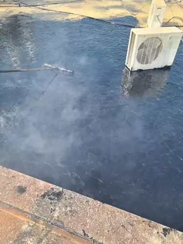 איטום גג בזפת חם